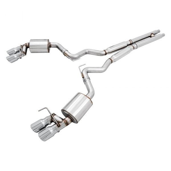 AWE Tuning® - Touring Edition™ 304 SS Cat-Back Exhaust System, Ford Mustang