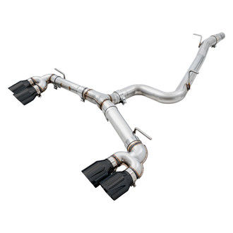 AWE Tuning® - SwitchPath™ 304 SS Exhaust System with Quad Rear Exit