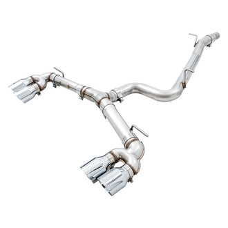 AWE Tuning® - Track Edition™ 304 SS Exhaust System with Quad Rear Exit