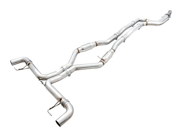 AWE Tuning® - Track Edition™ 304 SS Downpipe-Back Exhaust System
