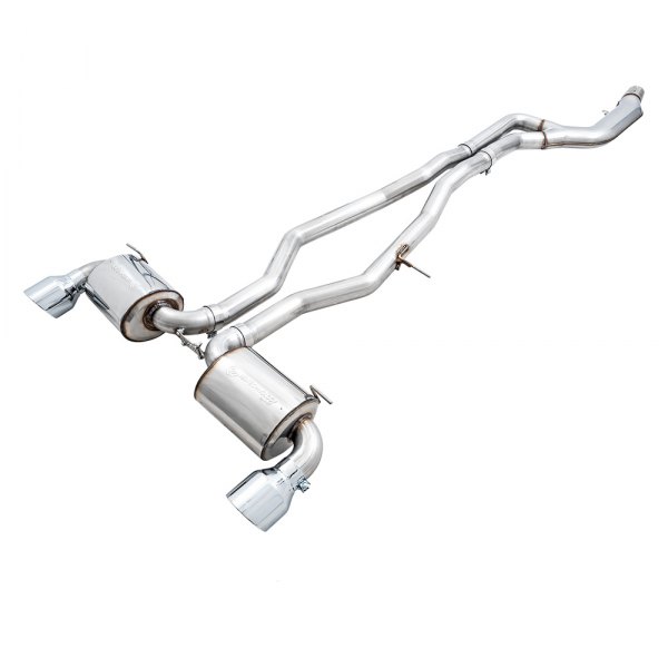 AWE Tuning® - Touring Edition™ 304 SS Non-Resonated Downpipe-Back Exhaust System
