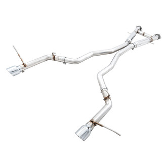 AWE Tuning® - Track Edition™ 304 SS Exhaust System with Split Rear Exit