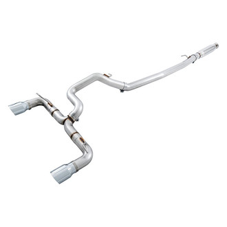 AWE Tuning® - Track Edition™ 304 SS Cat-Back Exhaust System with Split Rear Exit