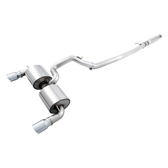 AWE Tuning® - Touring Edition™ 304 SS Resonated Cat-Back Exhaust System with Split Rear Exit