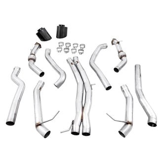 AWE Tuning® - Track Edition™ 304 SS Non-Resonated Exhaust System with Split Rear Exit