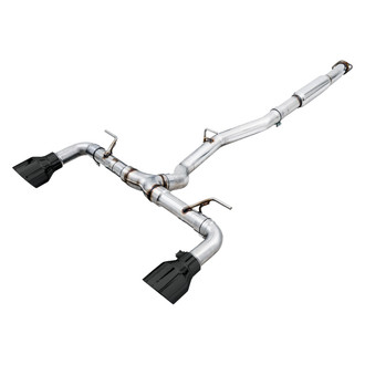 AWE Tuning® - Track Edition™ 304 SS Cat-Back Exhaust System with Split Rear Exit