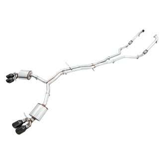 AWE Tuning® - Touring Edition™ 304 SS Non-Resonated Header-Back Exhaust System with Quad Rear Exit