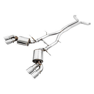 AWE Tuning® - Touring Edition™ 304 SS Non-Resonated Cat-Back Exhaust System with Quad Rear Exit