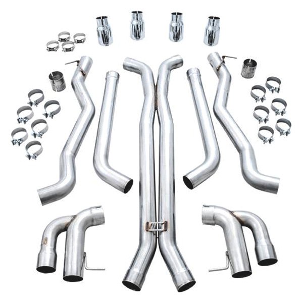 AWE Tuning® - Track Edition™ 304 SS Cat-Back Exhaust System, BMW 5-Series