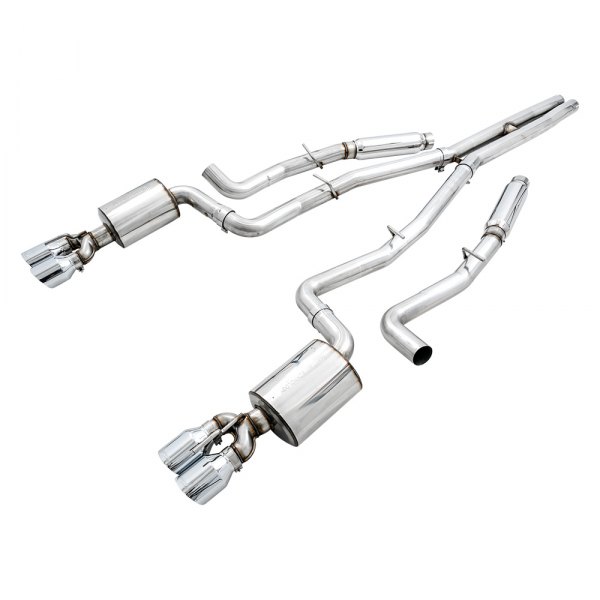 AWE Tuning® - Touring Edition™ 304 SS Non-Resonated Cat-Back Exhaust System