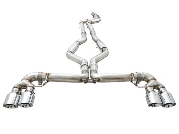 AWE Tuning® - Track Edition™ 304 SS Downpipe-Back Exhaust System