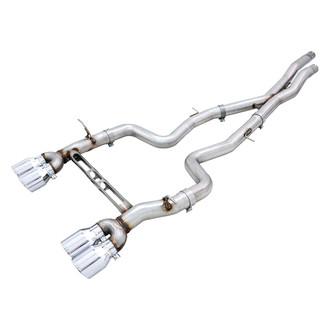 AWE Tuning® - Track Edition™ 304 SS Cat-Back Exhaust System with Quad Rear Exit
