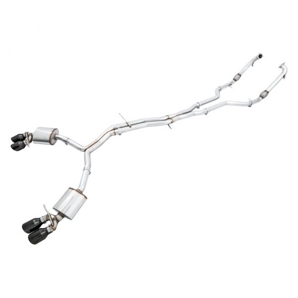 AWE Tuning® - Touring Edition™ 304 SS Non-Resonated Header-Back Exhaust System, Audi S5