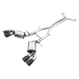 AWE Tuning® - Touring Edition™ 304 SS Non-Resonated Cat-Back Exhaust System with Quad Rear Exit