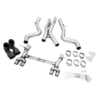 AWE Tuning® - Track Edition™ 304 SS Cat-Back Exhaust System with Quad Rear Exit