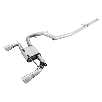 AWE Tuning® - SwitchPath™ 304 SS Cat-Back Exhaust System with Split Rear Exit