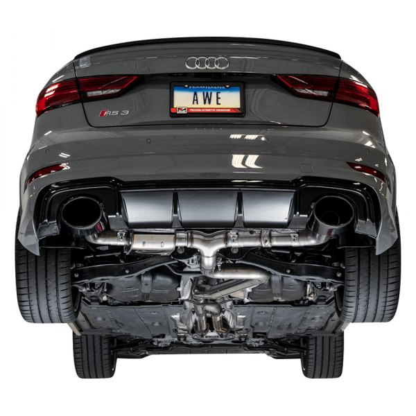 AWE Tuning® - SwitchPath™ 304 SS Exhaust System, Audi S3