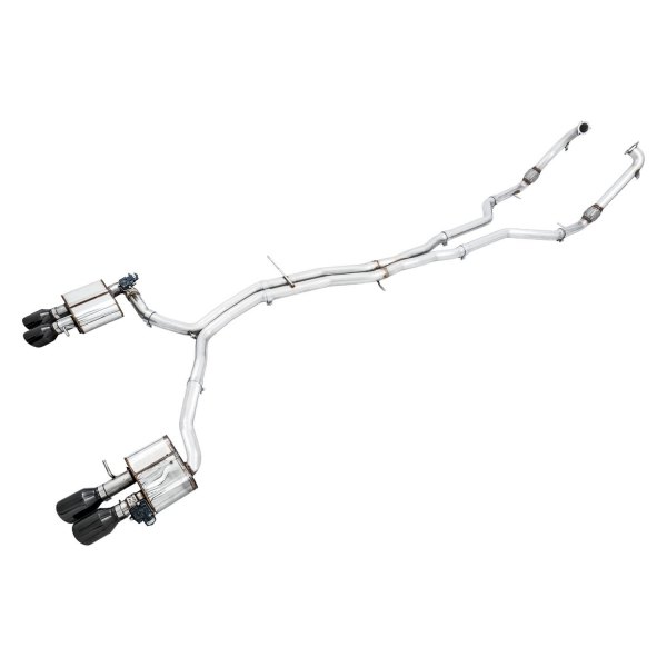 AWE Tuning® - SwitchPath™ 304 SS Non-Resonated Header-Back Exhaust System, Audi S4