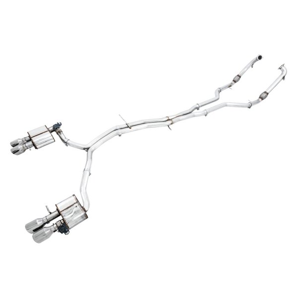 AWE Tuning® - SwitchPath™ 304 SS Non-Resonated Exhaust System, Audi S5