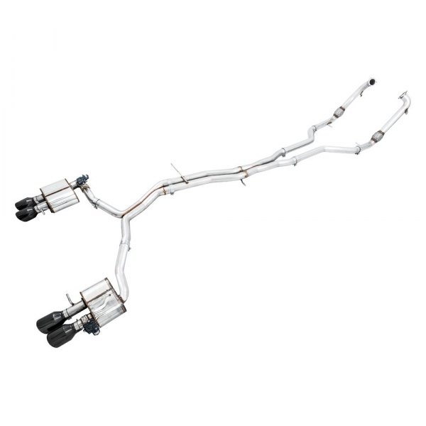 AWE Tuning® - SwitchPath™ 304 SS Non-Resonated Header-Back Exhaust System, Audi S5