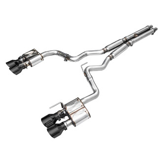 AWE Tuning® - SwitchPath™ 304 SS Cat-Back Exhaust System with Quad Rear Exit