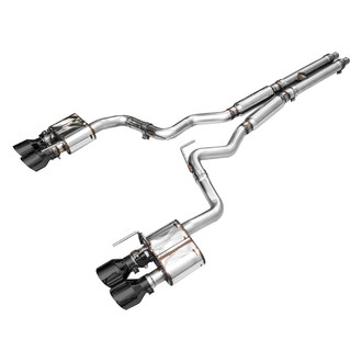 AWE Tuning® - SwitchPath™ 304 SS Cat-Back Exhaust System with Quad Rear Exit