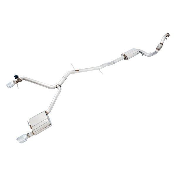 AWE Tuning® - SwitchPath™ 304 SS Dual Outlet Header-Back Exhaust System, Audi A4