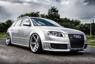 EX18 Gloss Silver Brushed Face Audi S5 Wagon