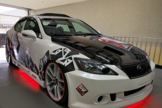 EX19 Gloss Silver Machined Face Lexus