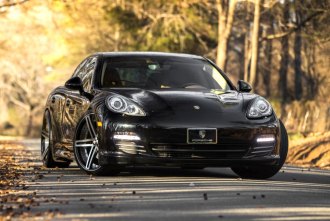 EX20 Black Machined Face Barrel Porsche Panamera