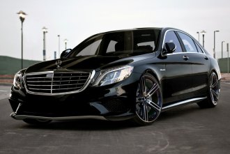 EX21 Gloss Black Machined Face Mersedes Benz E63
