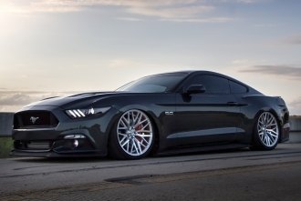 EX30 Silver Mirror Face Milled Accents Ford Mustang