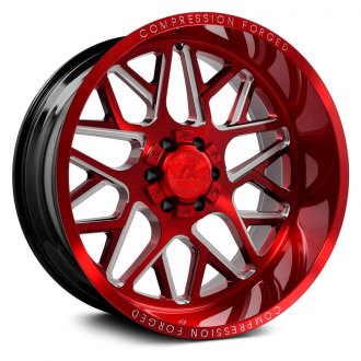 AXE® - AX5.2 COMPRESSION FORGED Candy Red with Milled Accents