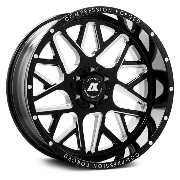 AXE® - AX5.0 COMPRESSION FORGED Gloss Black with Milled Accents