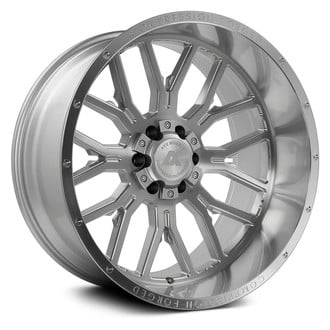 AXE® - AX6.1 COMPRESSION FORGED Silver Brushed with Milled Mirror Lip