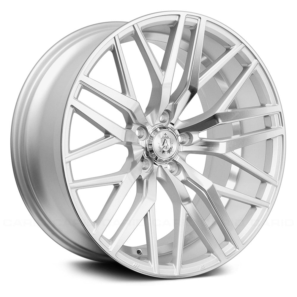 AXE® EX30 Wheels - Silver with Mirror Face and Milled Accents Rims