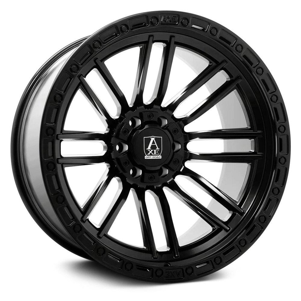 AXE® ICARUS Wheels - Satin Black Rims - 20955150+15ICASB