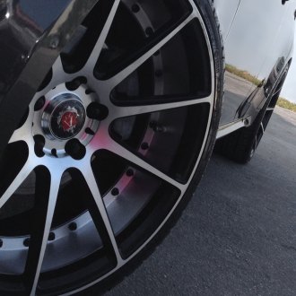 AXE® - EX16 Alloys Matt Black with Deeper Concave