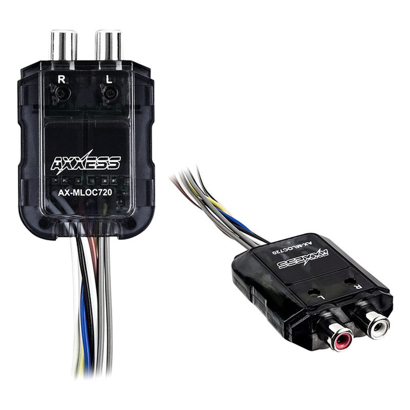 2-Pack AudioPipe APNR-2002 Hi/Low Impedance Adapter – Car Audio Line Output Converter