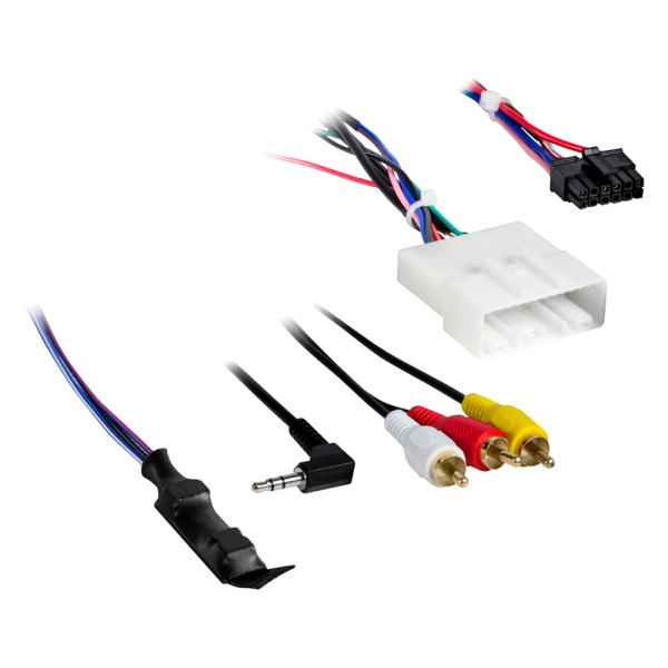Axxess® - Aftermarket Radio Wiring Harness with OEM Plug, Voltage Converter and AUX Retaintion
