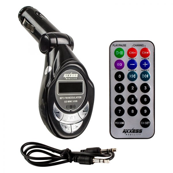 Axxess® - Bluetooth FM Transmitter with Built-in MP3 Player & USB Charger