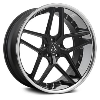 AZAD® - AZ1029 Gloss Black with Chrome SS Lip