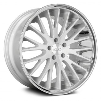 AZAD® - AZ33 Brushed Silver with Chrome Lip