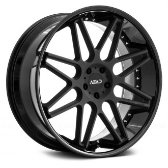 AZAD® - AZ77 Matte Black Center and Gloss Black Lip