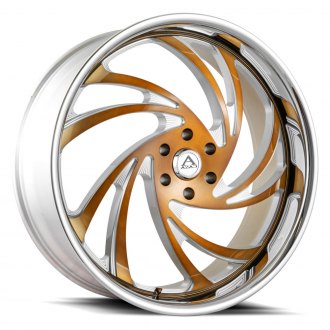 AZAD® - DRIP Brushed Gold with Chrome SS Lip