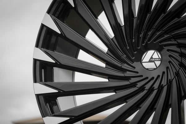 AZARA® AZA-501 Wheels - Gloss Black with Machined Face Rims