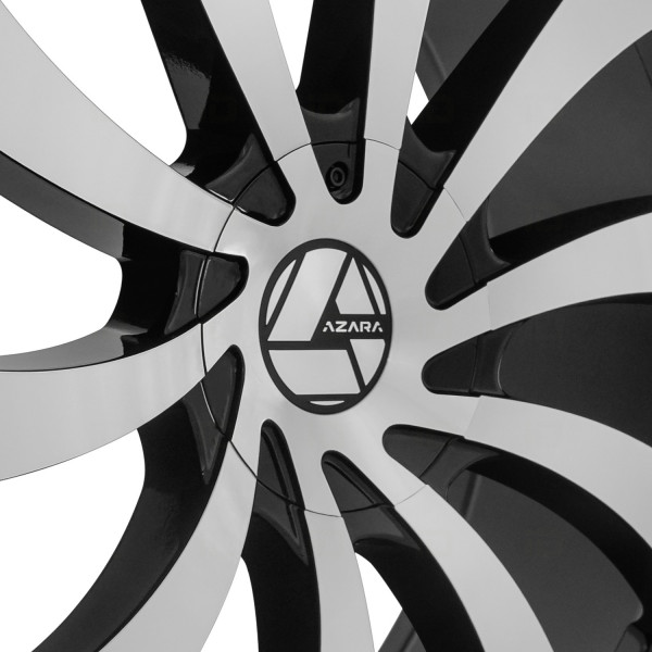 AZARA® AZA-507 Wheels - Gloss Black with Machined Face Rims