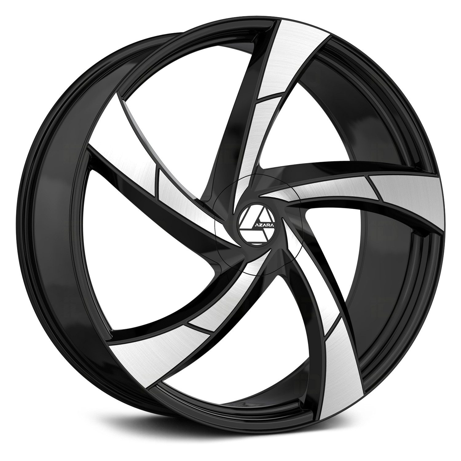 AZARA® AZA-524 Wheels - Gloss Black with Machined Face Rims