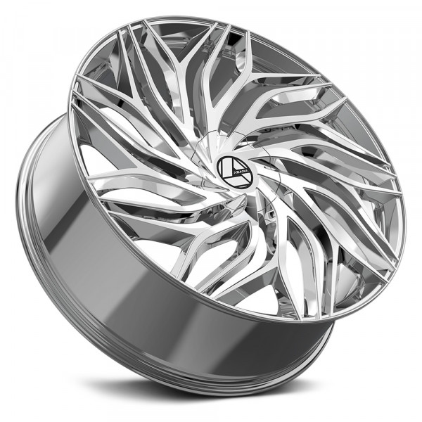 AZARA® AZA-537 Wheels - Nano Chrome Rims - AZA-53720853635NC