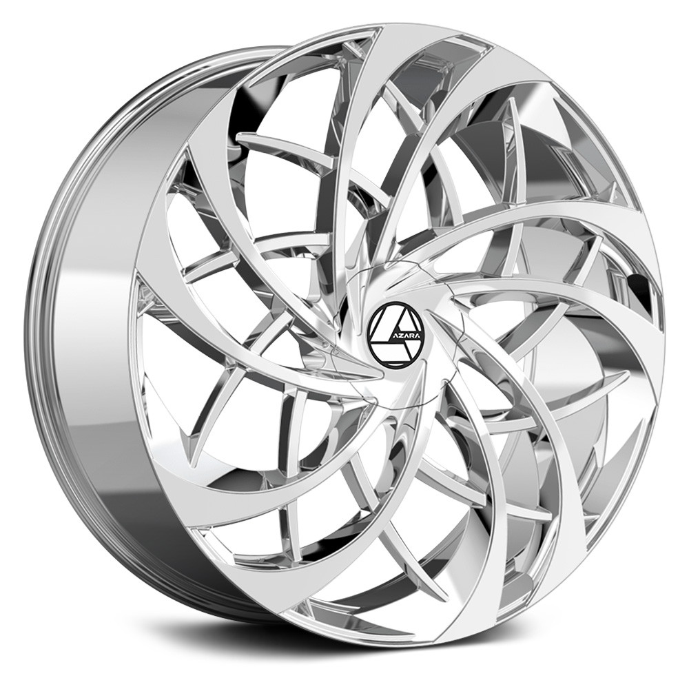 AZARA® AZA-540 Wheels - Nano Chrome Rims - AZA-5401882335NC-114.3